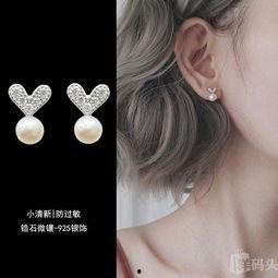 明星同款银针耳饰,优雅时尚的潮流单品解析